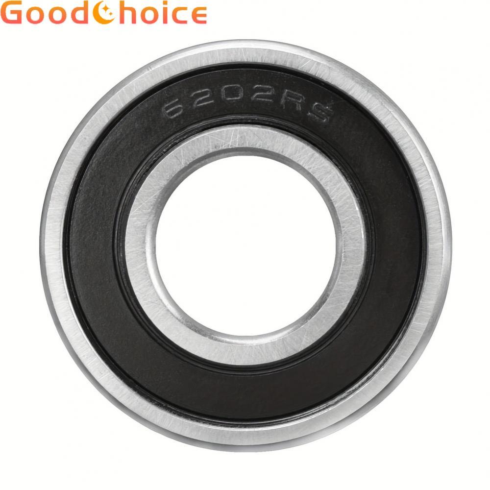 【Good】6202RS Bearing Steel Smooth Rotation Low Friction High-speed Performance