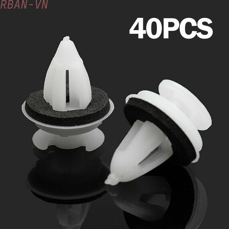 Car Clips Washers White Accessories For BE36 E38 E39 For E46 X5 M3 M5 Z3