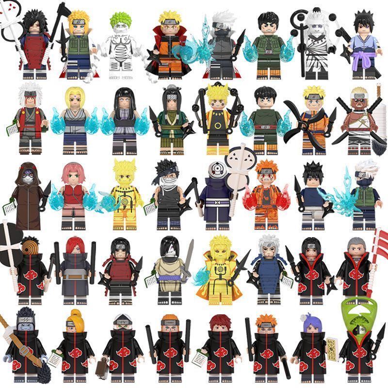 2025 Sản Phẩm Mới Tương Thích Lego Khối Xây Dựng Shadow Ninja Sasuke Akatsuki Tổ Chức Chishou Zhujia