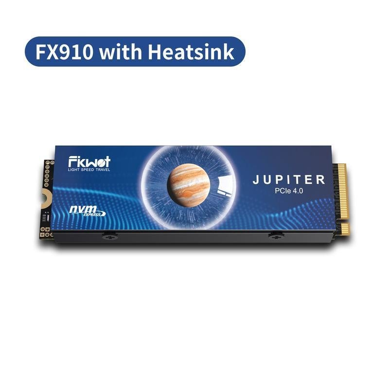 Fikwot FX991 / FX910 (có tản nhiệt) M.2 SSD 4TB NVMe SSD M2 2280 PCIe Gen 4x4, Đọc lên tới 7300MB / 