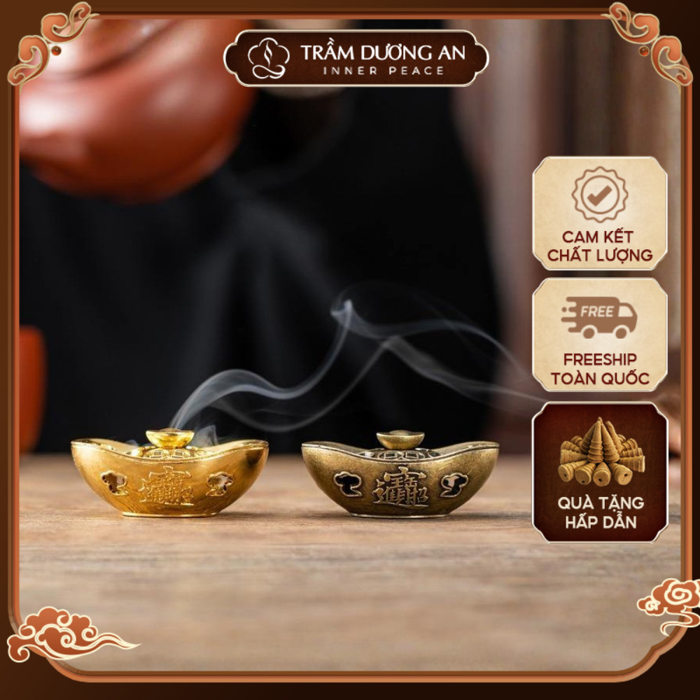 Lư hương nén vàng, Lư hương nén bạc, Lư hương may mắn và tài lộc