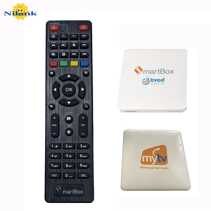 [NiLANK] Remote Điều Khiển đầu thu SMARTBOX tivi box