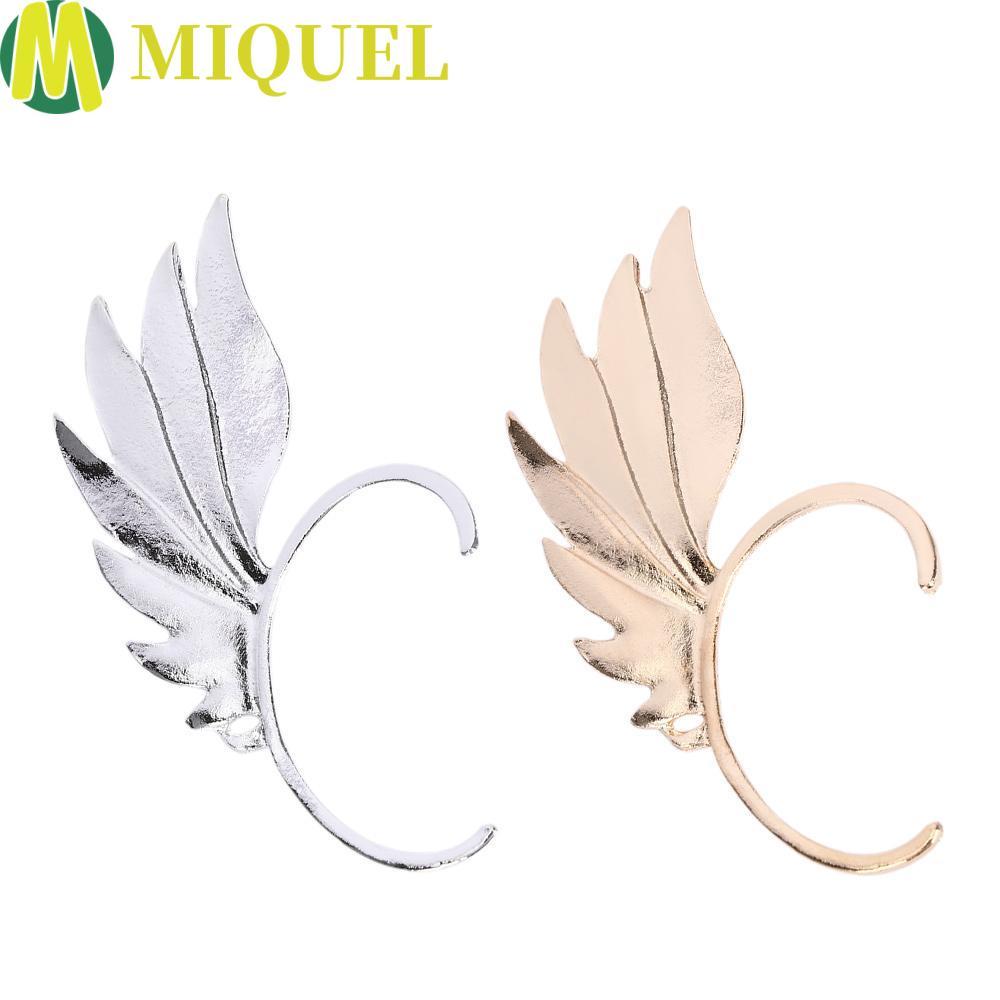 Bông tai MIQUEL 1 CÁI Gothic Nam Nữ Hình cánh mùa hè