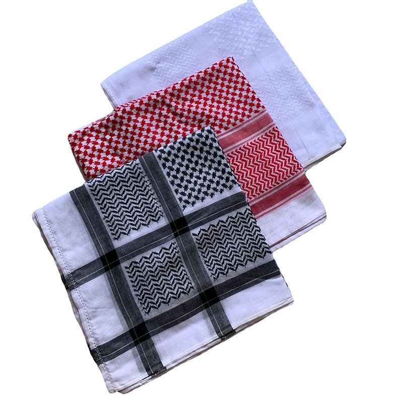 Newsmallbrains Muslim Nam Kẻ Sọc In Khăn Trùm Đầu Ả Rập Dubai Turban Cổ Quấn Ả Rập Trung Đông Sa Mạc Bao Khăn Choàng NSB