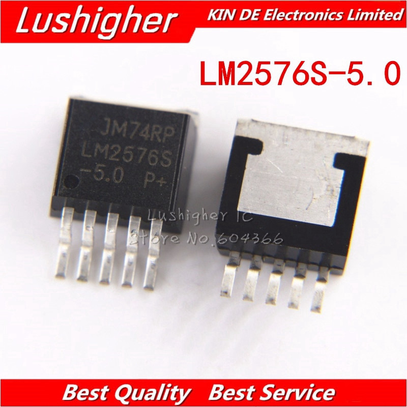 10 chiếc LM2576S-5.0 TO-263 LM2576-5.0 TO263 LM2576 SMD mới nguyên bản
