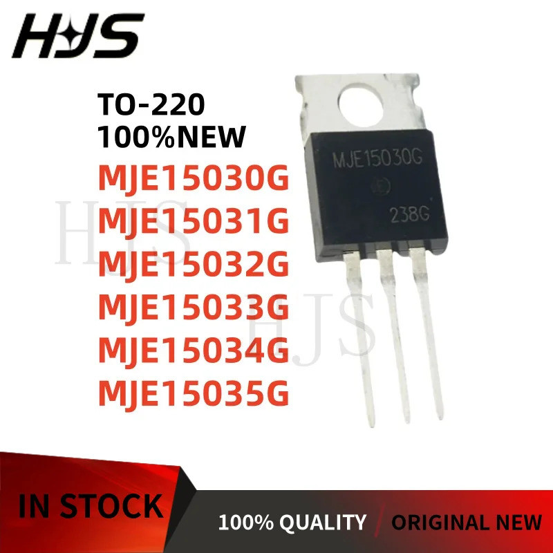 5 CÁI MJE15030G MJE15031G MJE15032G MJE15033G MJE15034G MJE15035G TO-220 Hiệu Ứng Trường Transistor