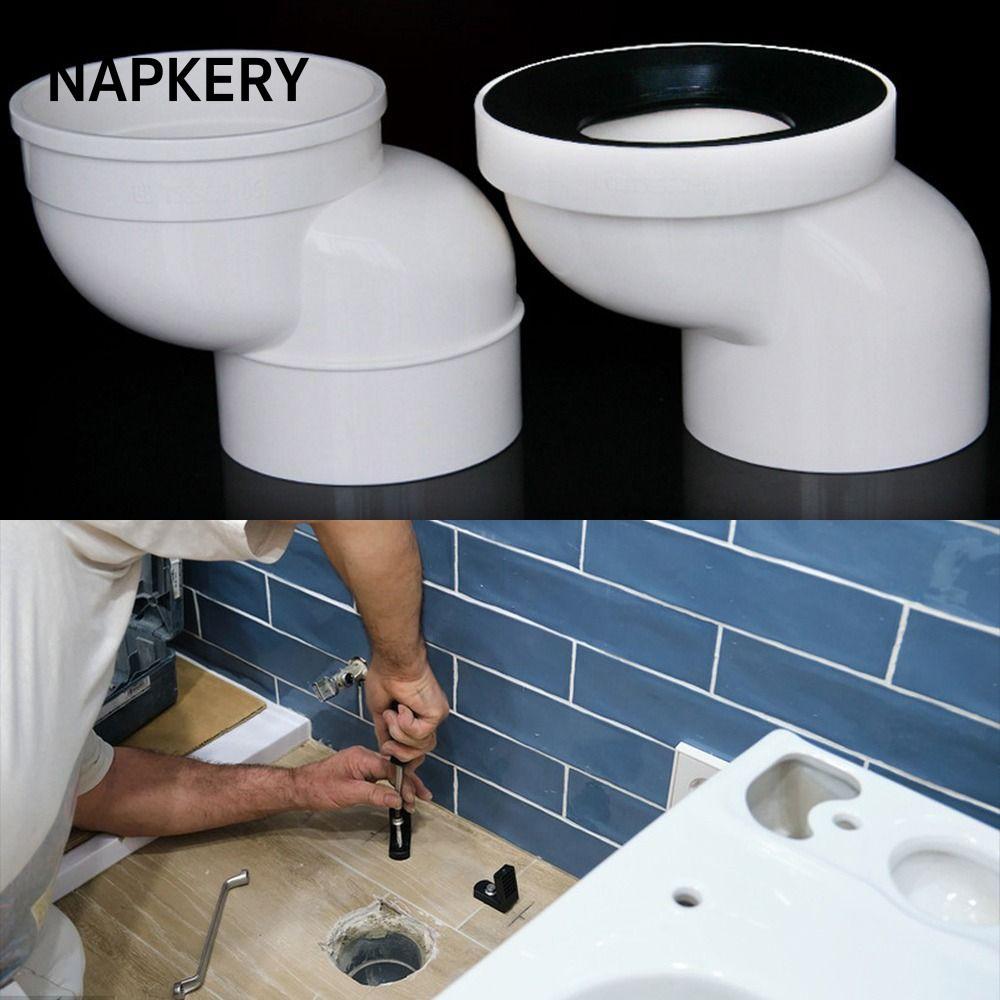 NAPKERY Lắp Đặt Lại Ống Thoát Nước Nhà Vệ Sinh, Thiết Kế Offset Bộ Chuyển Đổi Mở Rộng Ống Sang Số Vệ