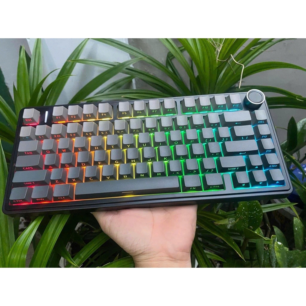 Bàn phím cơ không dây Aula F75 /  F75Max /  S75PRO / F87  3 mode / Mạch xuôi / Full Foam / Đã mod sẵn dùng được ngay | BigBuy360 - bigbuy360.vn