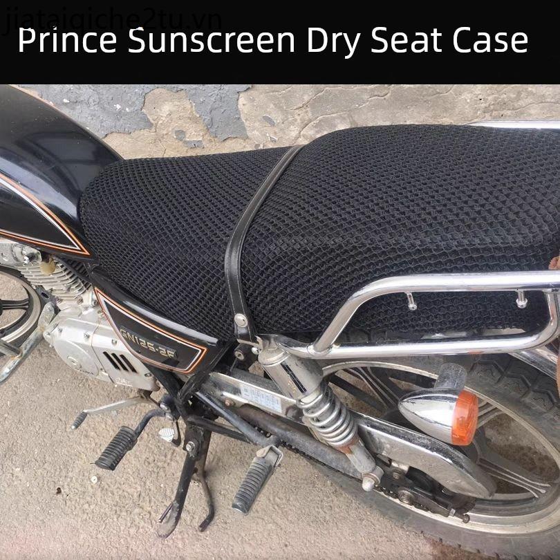 Nam Hoàng Tử 125 Bọc Ghế Xe Máy GN150 Chống Nắng Cách Nhiệt Thoáng Khí Hấp Thụ Sốc Chống Mài Mòn 3D 