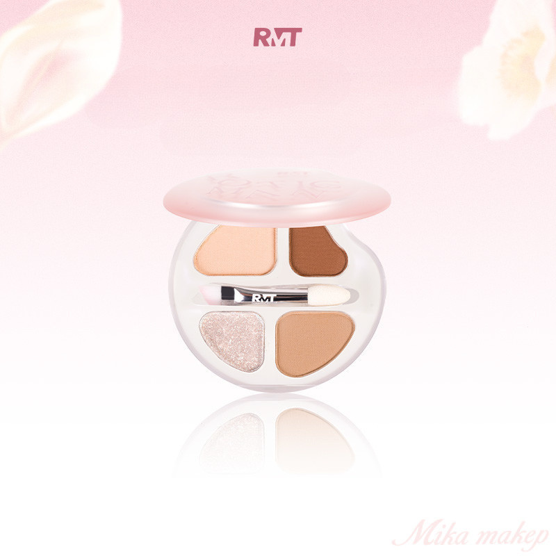 ROMANTIC BEAUTY Eye Shadow Silkworm Palette Bốn màu Matte Contouring And Brightening