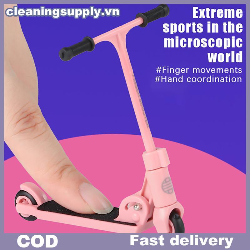 CLEIN Kids Kick Scooter Finger BMX Có thể gập lại T-type Finger Scooter Fingertip Movemet.