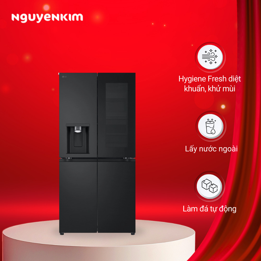 Tủ lạnh LG Inverter 508 lít LFI50BLMAI