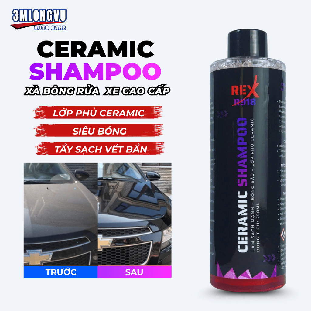 Nước Rửa Xe REX R918 CERAMIC SHAMPOO