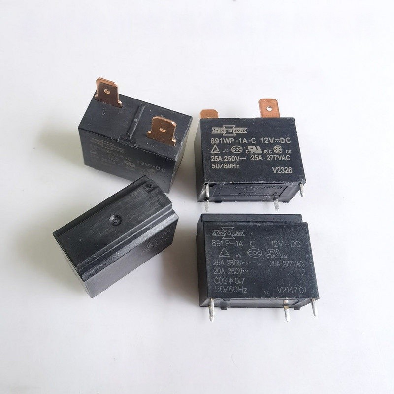 ((1 cái) Phụ tùng điện tử 891WP-1A-C 891P-1A-C 12VDC Matsukawa Rơle máy nước nóng điều hòa không khí