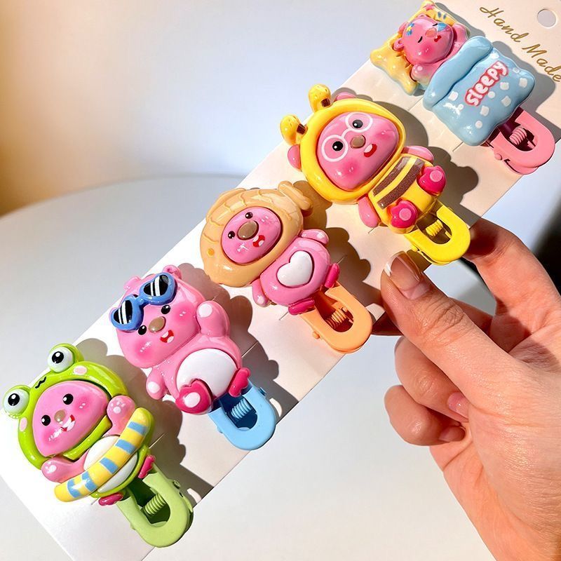 Giải thưởng ngày công nhận Kẹp tóc hải ly màu hồng Dễ thương Loopy Baguio Lễ hội Hairwear Parade 202