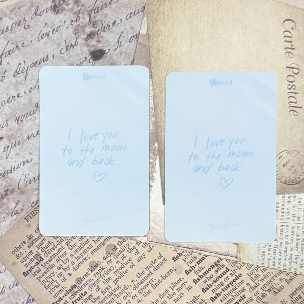 Thẻ tạp chí Aespa Giselle Giselle chính hãng