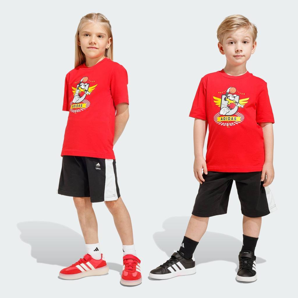 Bộ áo thun adidas Disney Mickey Mouse Trẻ em Đỏ JZ7672