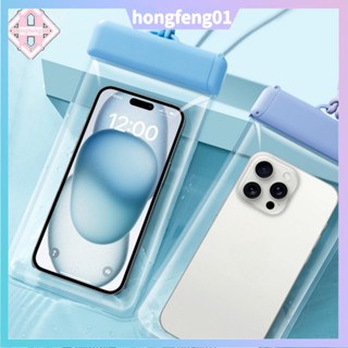 (Vận chuyển địa phương) Túi đựng điện thoại chống nước Màn hình cảm ứng có thể bơi dưới nước Hộp đựng ống thở đi biển