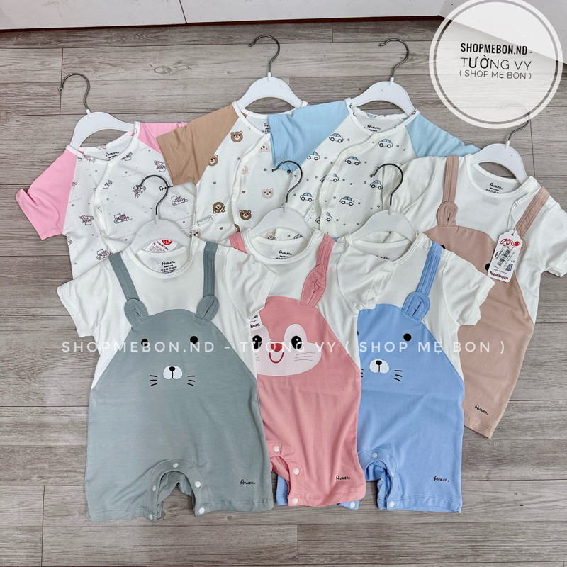 Body Avaler cộc tay sợi tre cho bé trai bé gái - Hàng chính hãng