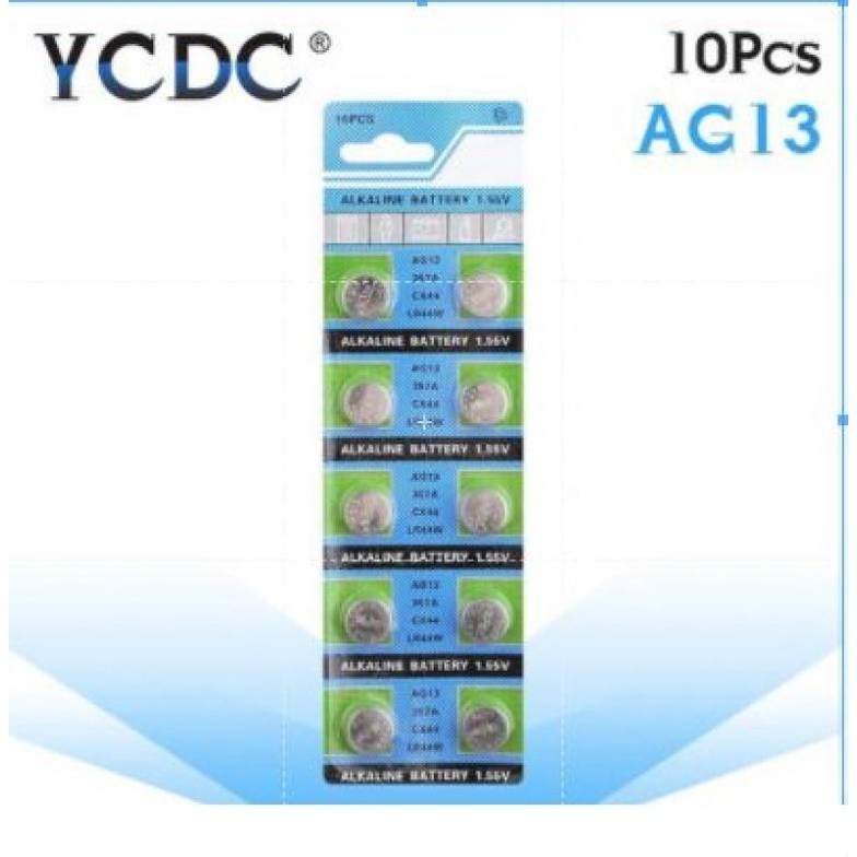 Pin AG13 LR44 (1 vĩ 10 viên)