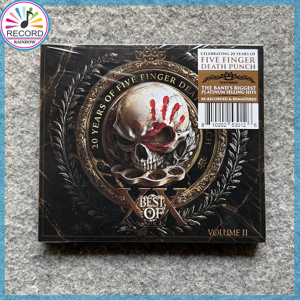 Five Finger Death Punch Best of Volume II 20 Years Of Five Finger Death Punch CD Album [Đã niêm phon