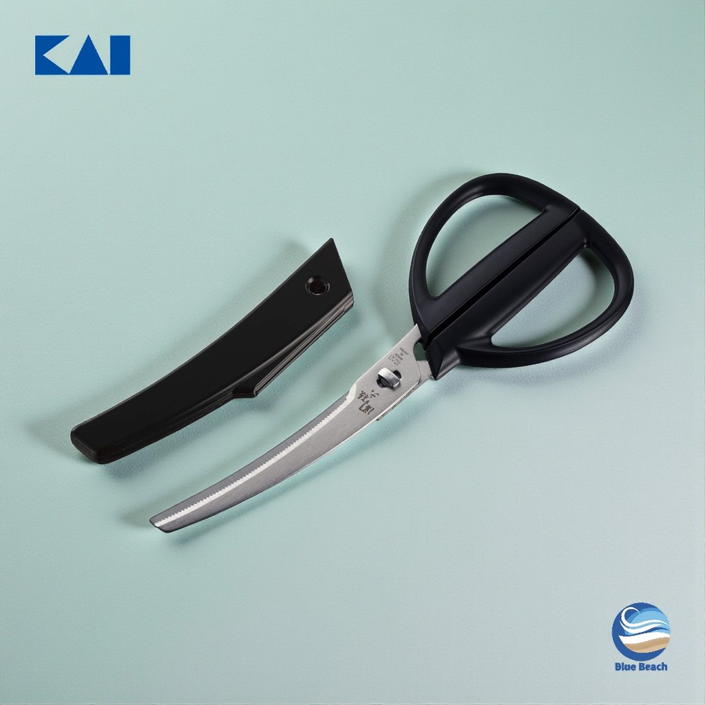 KAI Seki Magoroku DH3347/Keo nha bep Nhat Ban/Keo bam ga/De dang ve sinh/Compact Shears