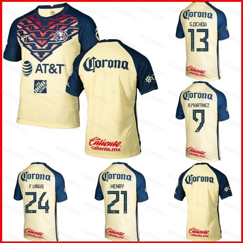 Áo bóng đá CLB América mùa 2021-2022 - Ochoa Martinez Vinas Henry
