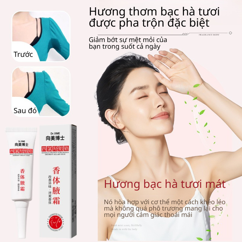 【Khử Mùi Hiệu Quả 24H】YH Kem Nách Ngừa Mùi Cơ Thể Với Zirconium Aluminum Tetrachlorohydrex / Chống T