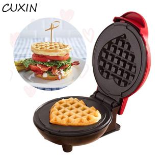 Máy làm bánh quế mini Cucxin, Máy làm bánh nướng điện đa chức năng tăng nhiệt nhanh, Thiết bị nấu ăn Chảo nướng điện phích cắm EU / phích cắm US Máy làm bánh quế cỡ nhỏ Dụng cụ làm bánh nhà bếp