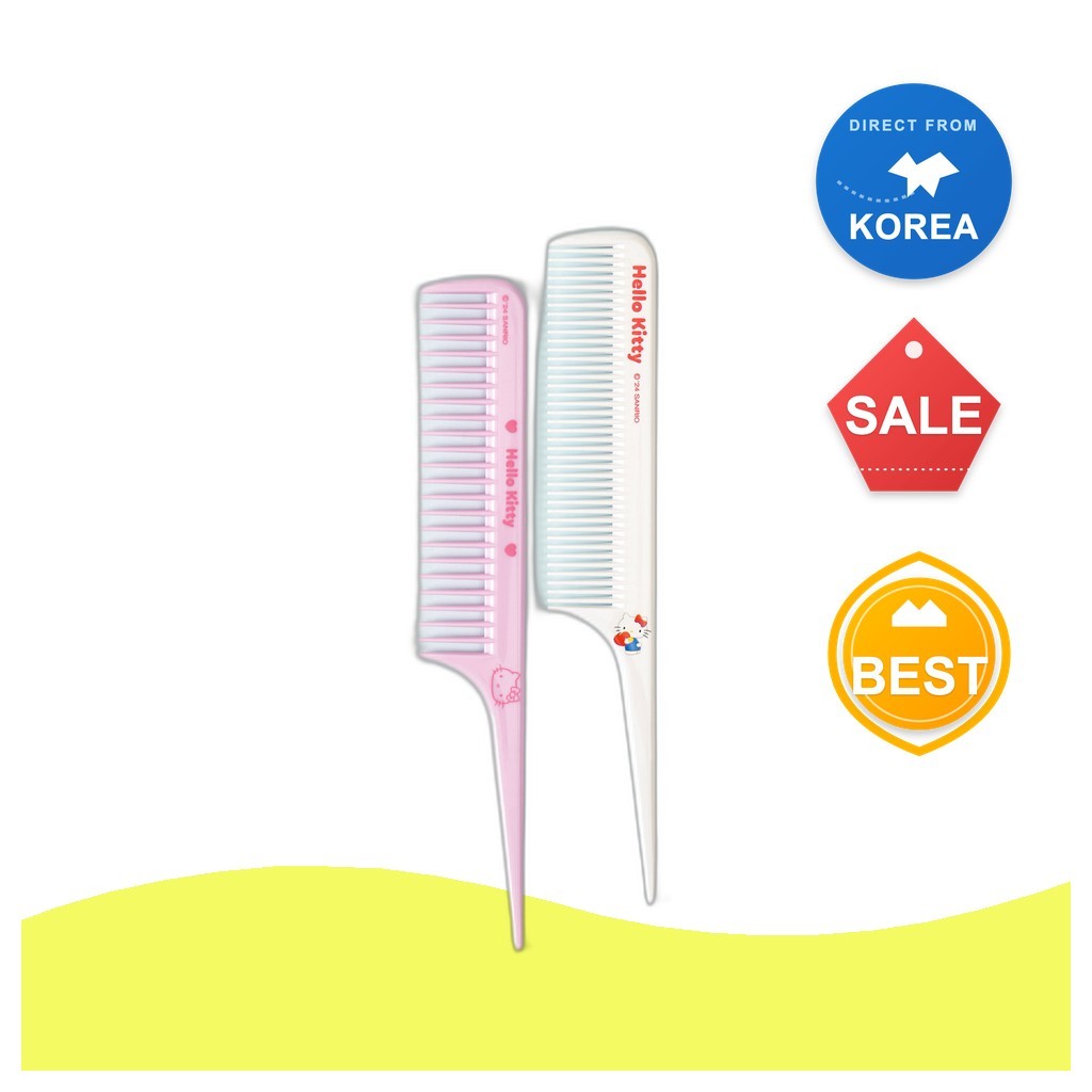 [daiso] Lược đuôi mini Hello Kitty N