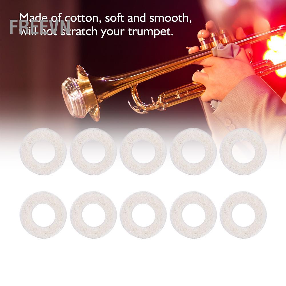 freevn ACAGALA Kèn Trumpet Van Nỉ Vòng Đệm Đệm Kèn Trumpet Phụ Kiện Nhạc Cụ
