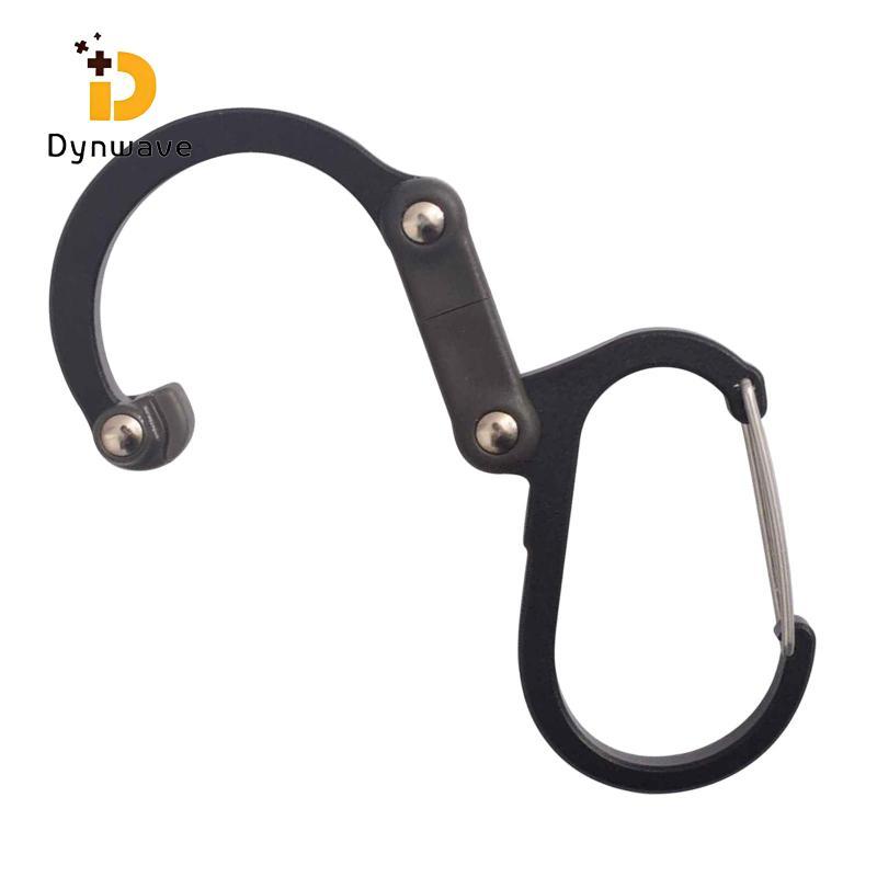 Khóa móc và kẹp Carabiner nhỏ Dynwave giữ tới 40lbs cho xe đẩy túi xách