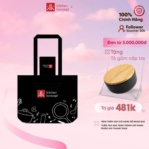 Túi vải đi chợ gấp gọn Kitchen Koncept
