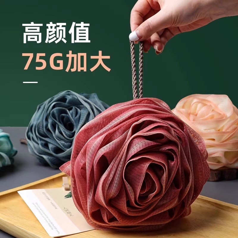 Hoa Hồng Bồn Tắm Lớn Hoa Tắm Bóng Hoa Chà Bóng Tắm Bong Bóng Bóng Bóng Tắm Dễ Thương Mềm Bong Bóng T