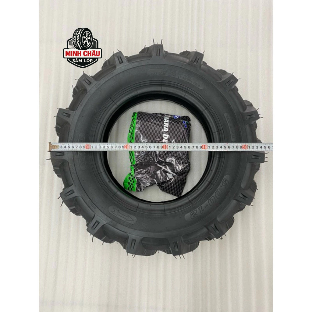 Vỏ Lốp Gai Máy Cày + Săm 500-12 Hàng Tàu 12PR – Lắp Mâm 400/450/500-12 – Xe 3 Bánh, 4 Bánh | SĂM LỐP