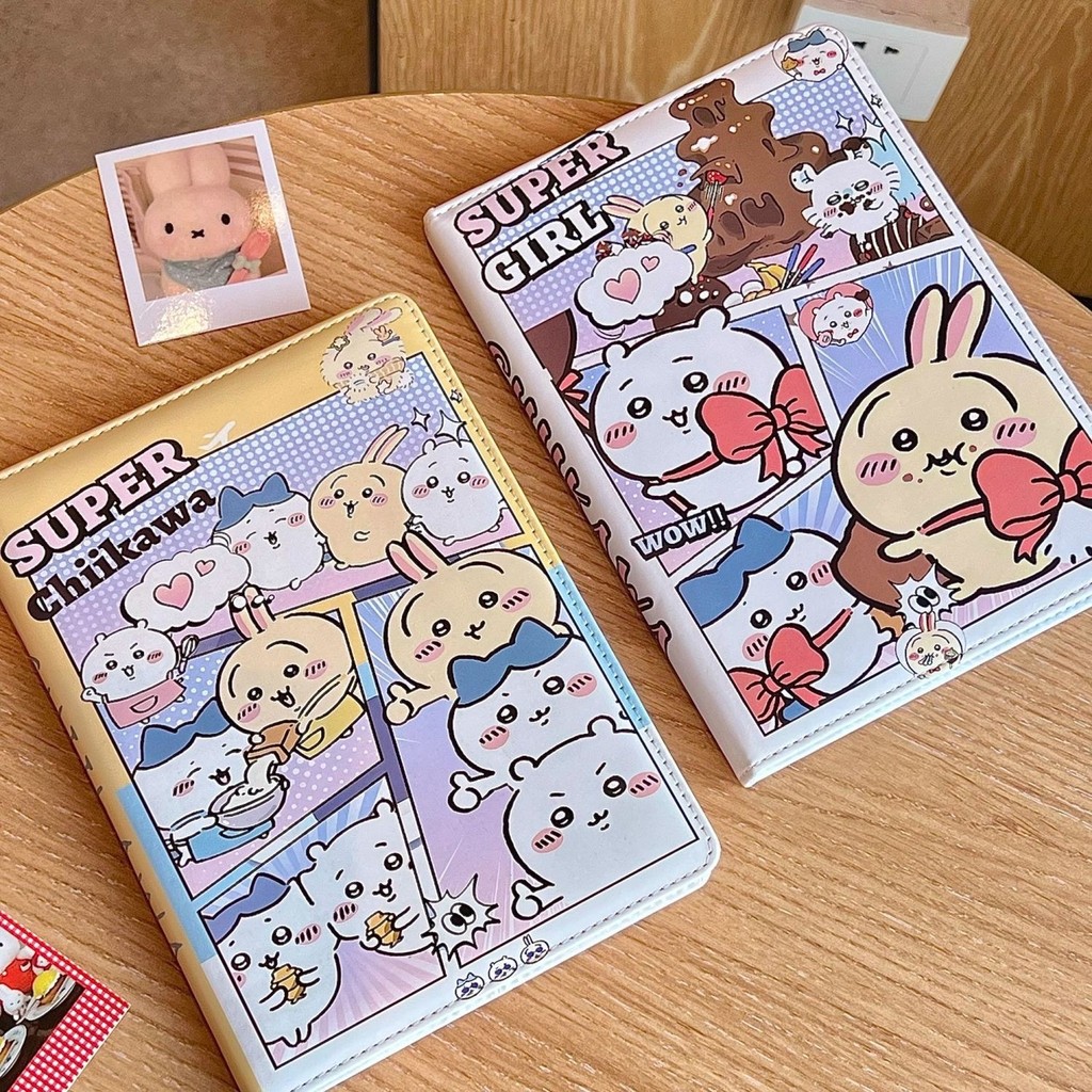 Nhật Bản Chiikawa Chiikawa A5 Da Sổ Tay Trang Màu Sổ Tay Giá Trị Cao Notepad 3.2