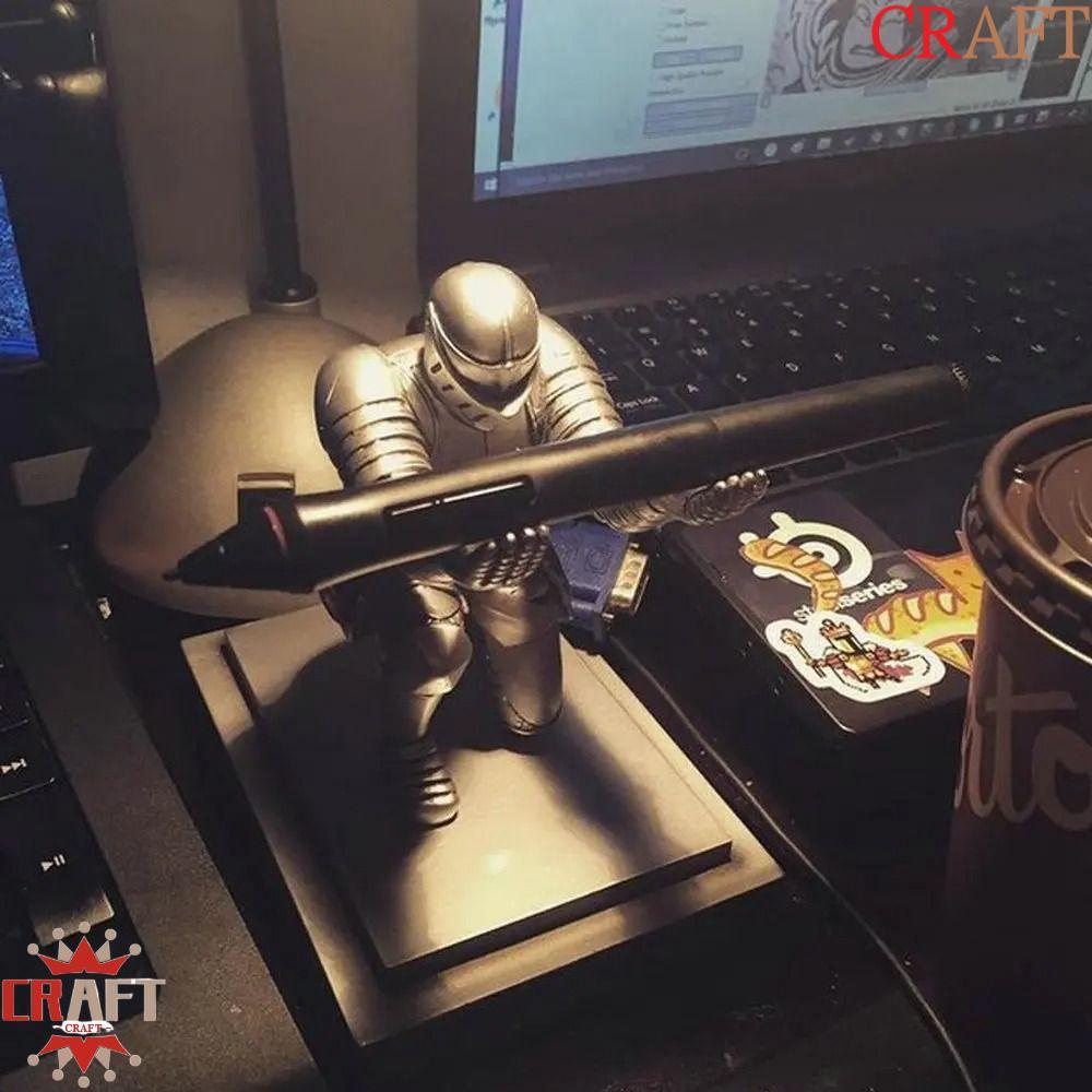 CRAFT Executive Knight Pen Holder, Executive Knight Armor Hero Armor Hero Pen Holder, Văn phòng phẩm