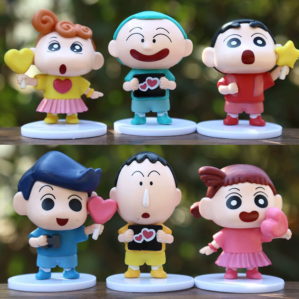 【Ready Stock】 New Fashion Cartoon Little New Friend Series Handmade Toy Cute Nini a Dai Wind Room Do