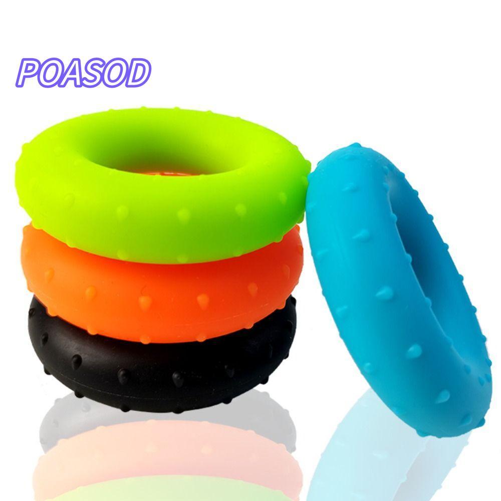 Cáng ngón tay MAYSHOW, Máy tập ngón tay bằng silicon 7 cm, Thể thao 5 màu 40LBS Huấn luyện viên sức 