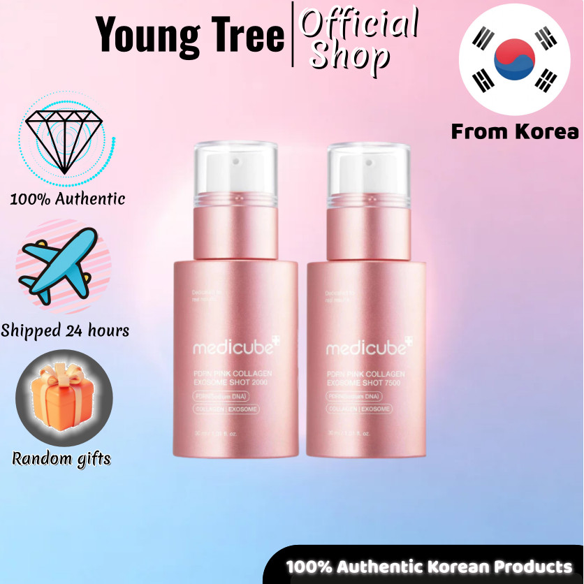 [medicube] PDRN Pink Collagen Exosome Shot Serum 30ml 7500 PPM / Exosome Shot Serum 30ml 2000 PPM