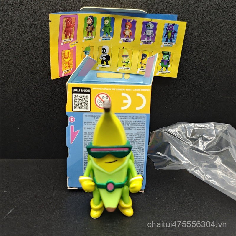 Số lượng lớn Chính thức Stumble Guys Out of Print Bộ sưu tập búp bê vẽ mù có thể di chuyển được Đồ c