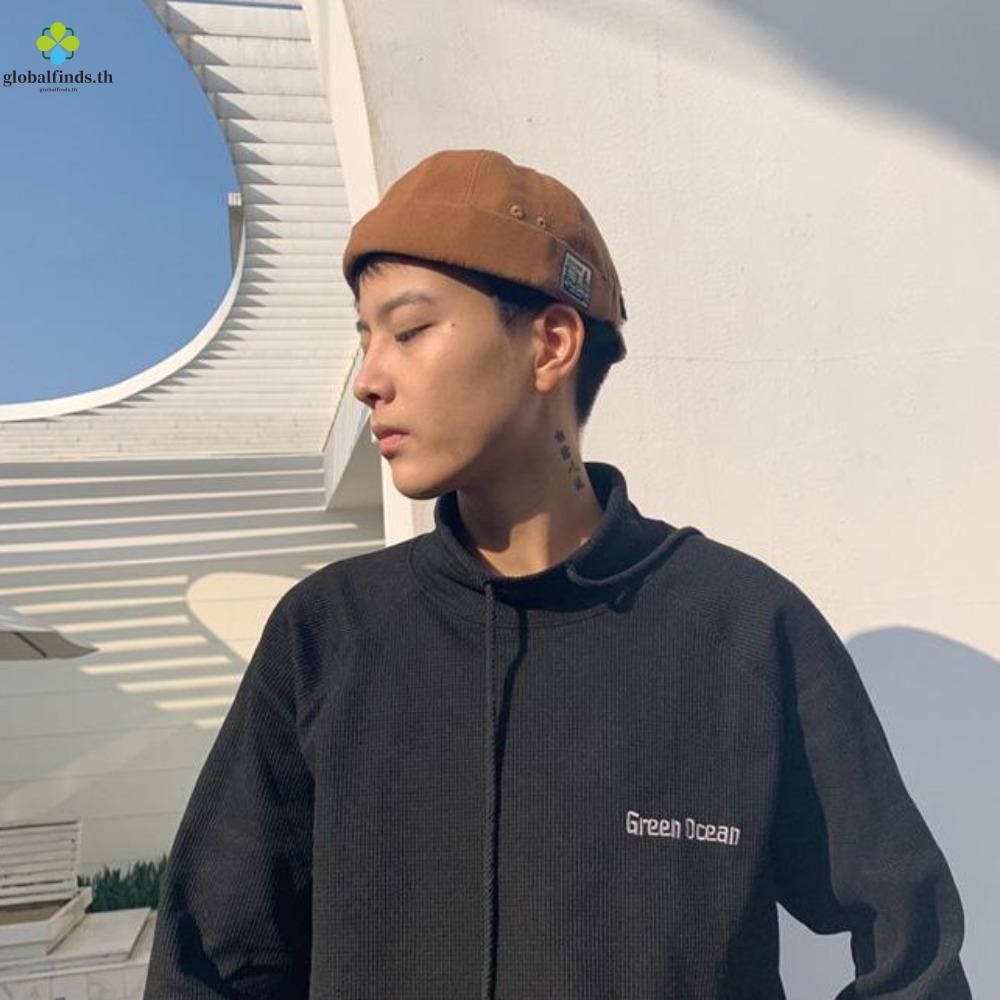 LFINDS Mũ không vành, không có tấm che Cotton nam nữ Skullcap, Bonnet thời trang màu trơn Docker Cap