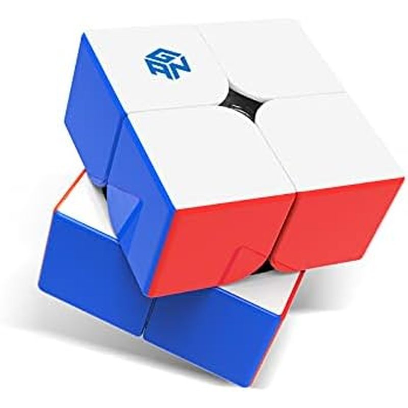 GAN 251M Air, 2x2 Khối Rubik tốc độ từ tính Không có nhãn dán 251 Đồ chơi giáo dục khối Rubik Mini, 