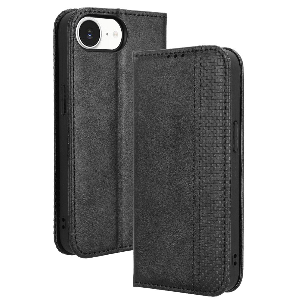 Dành Cho Apple iPhone 17E 5G Ốp Lưng Sang Trọng Lật Da PU Từ Tính Hấp Phụ Dành Cho iPhone 17E 5G iPh