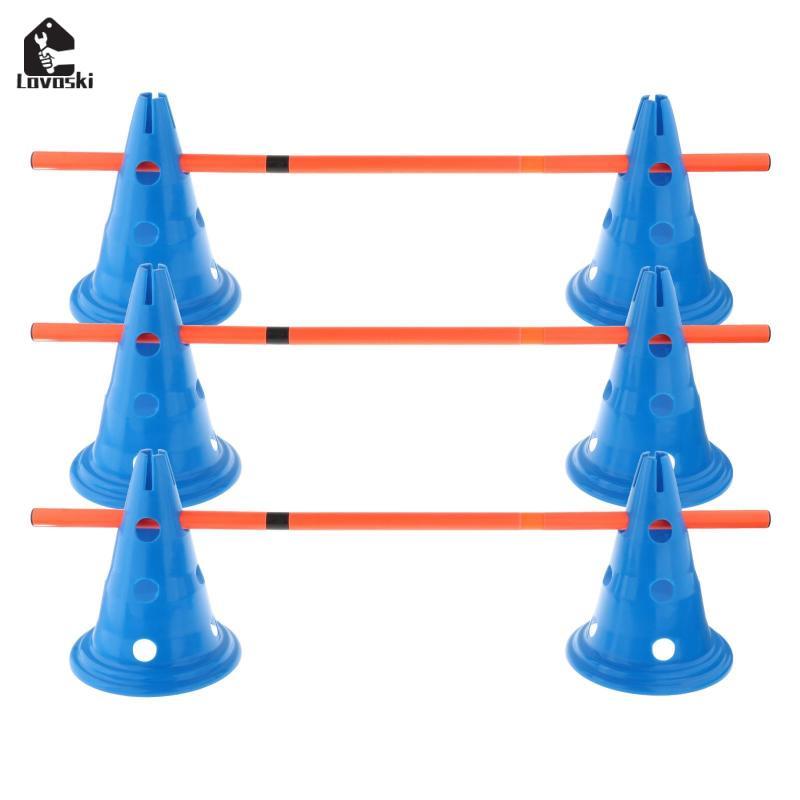 Khóa học Hurdle Cones Bộ huấn luyện nhanh nhẹn tương tác Thể thao ngoài trời Nhanh nhẹn