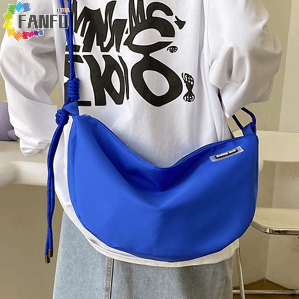 Túi đeo chéo nylon FANFUZOUZU, Túi đeo chéo dây nylon thông thường, Túi đeo chéo đa chức năng thời t