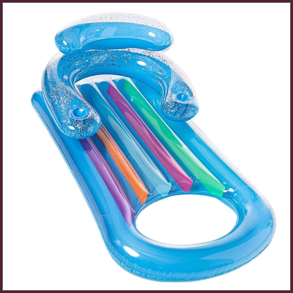 Bể bơi bơm hơi Phao bơm nước Lounger Di động thoải mái Phao bơm hơi Lounger cho cắm trại gelaidvn