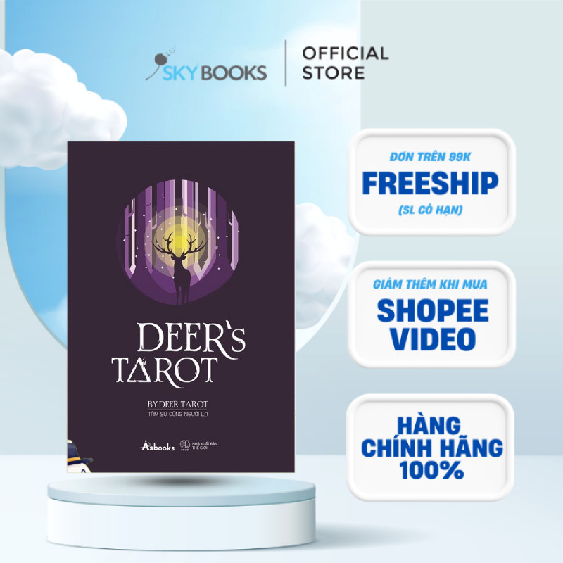 Sách - BỘ BÀI DEER’S TAROT (Bộ Bài & Sách Hướng Dẫn)