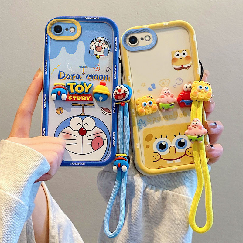 Ốp lưng iPhone 6s Ốp lưng iPhone 6 Ốp lưng iPhone 6s Tương thích với 3D Hình búp bê Vỏ điện thoại mề