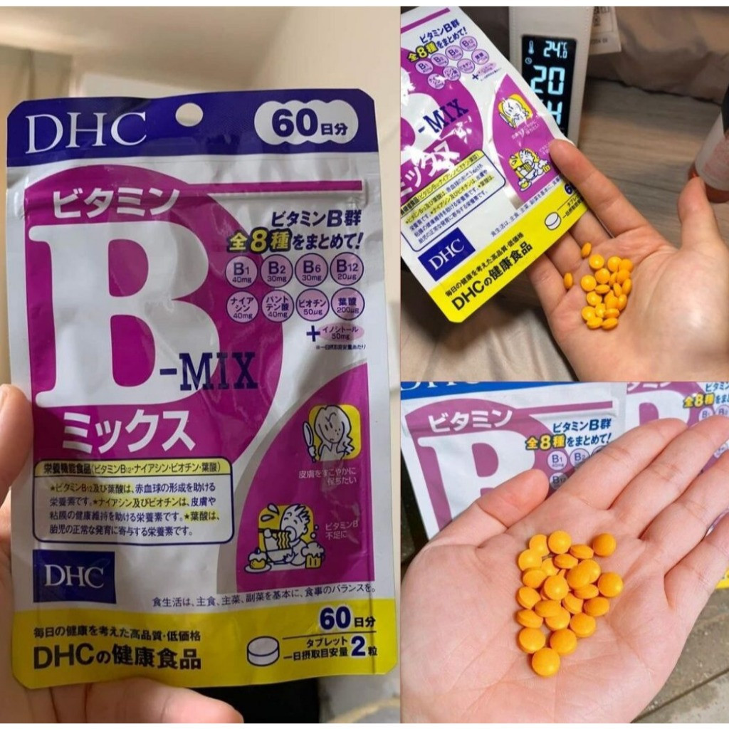 Viên Uống Vitamin B Mix Tổng Hợp DHC Gói 120 Viên Nhật Bản